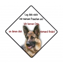 Aufkleber Deutscher Schäferhund0004